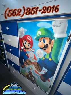 Mario brothers wardrobe closet ropero armoire Nuevo