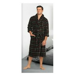 royal class men's L/XL micro plush bath robe