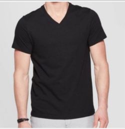 Men's Target Every Wear V-Neck
T-Shirt, Color Black | 3 × $10