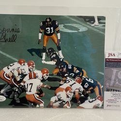 Donnie Shell Autographed Signed Pittsburgh Steelers 8x10 Photo JSA COA