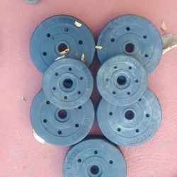 Weights One Inch Great Condition 42.5 Pounds