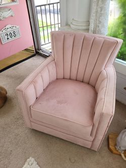 Pink chairs