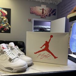 Jordan 4 White Oreo