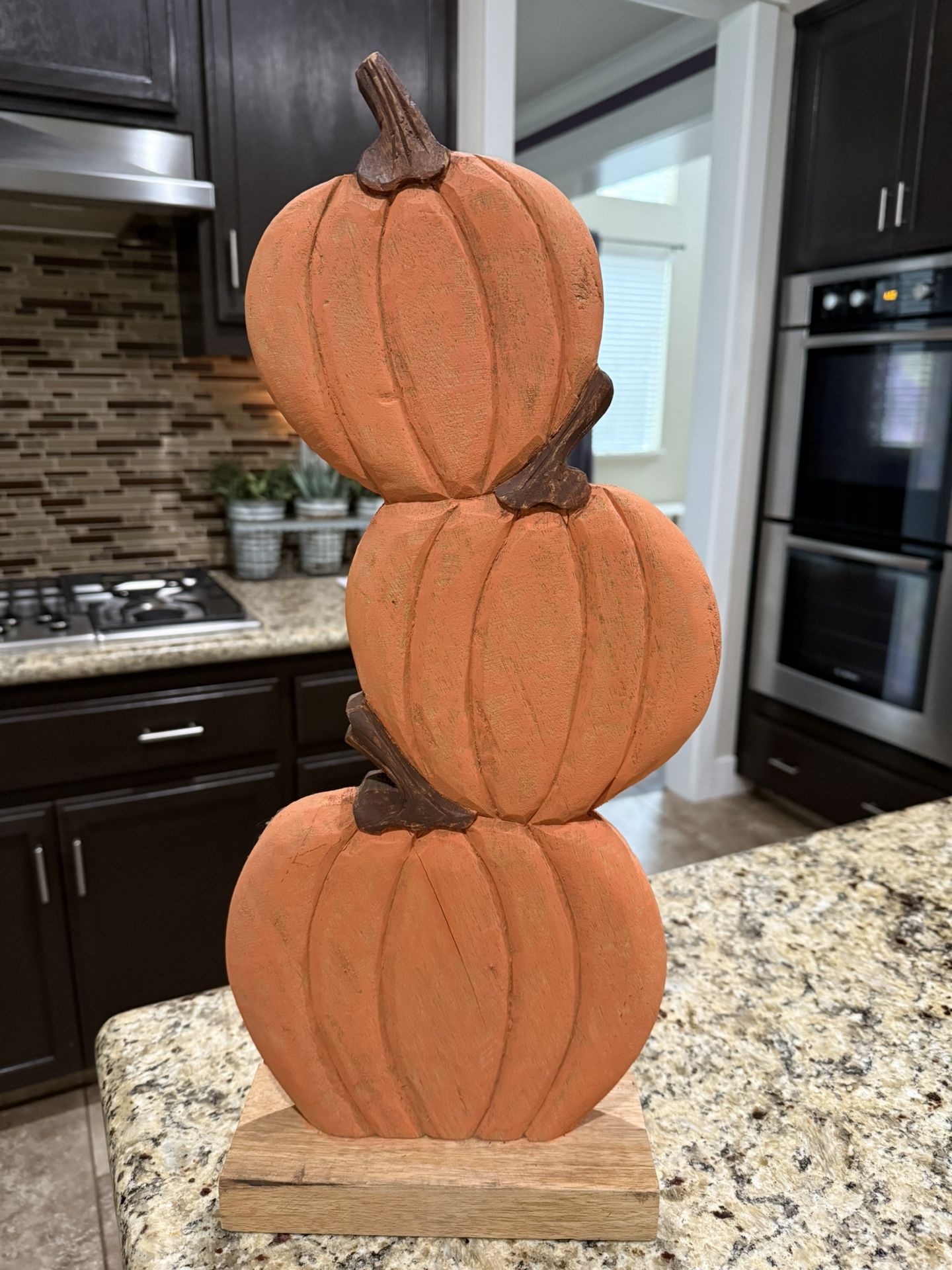 Pumpkin Decor Wood.