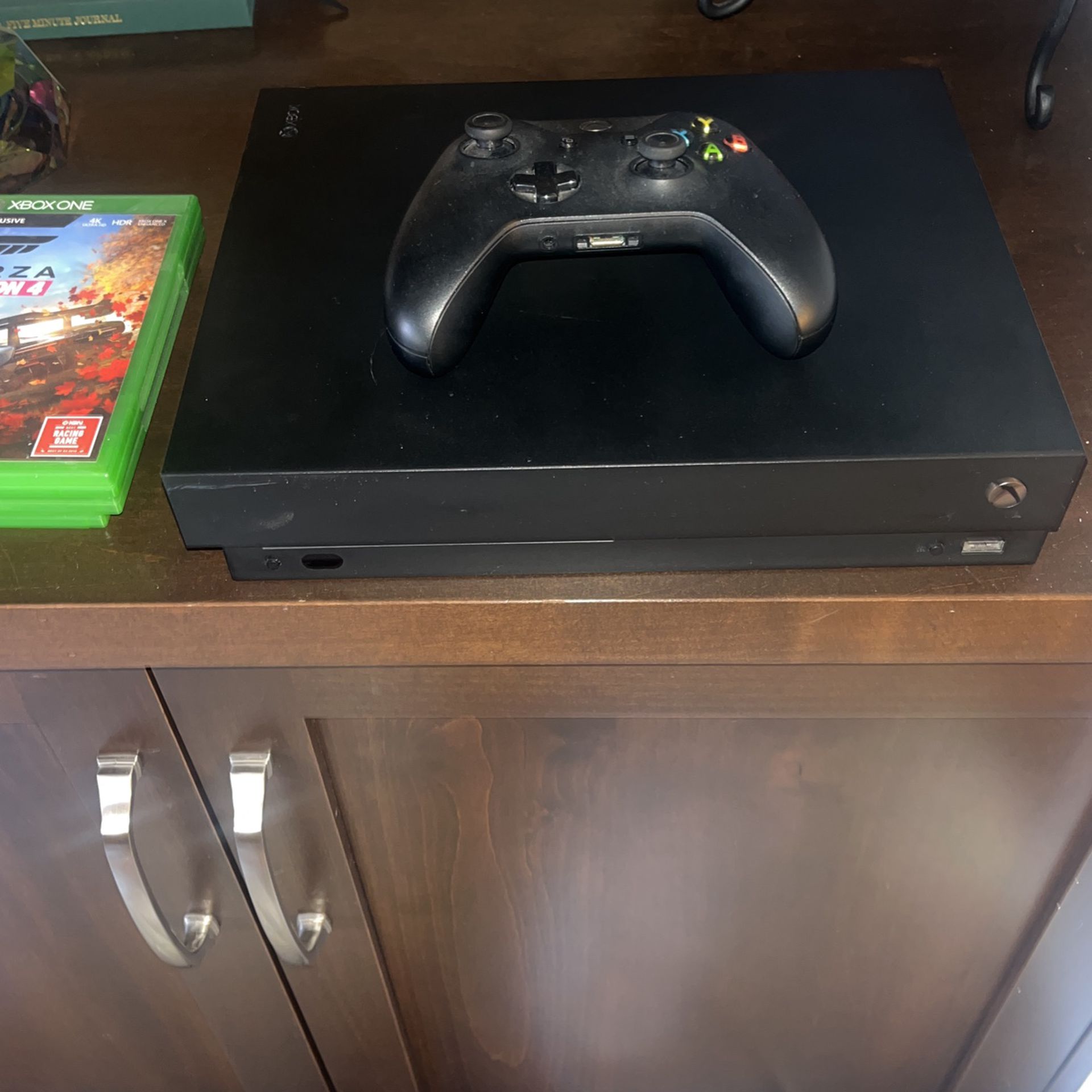 Xbox One X With Two Games Included 