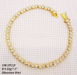 14 k bracelet