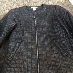 Woman’s Black Coat Size 18