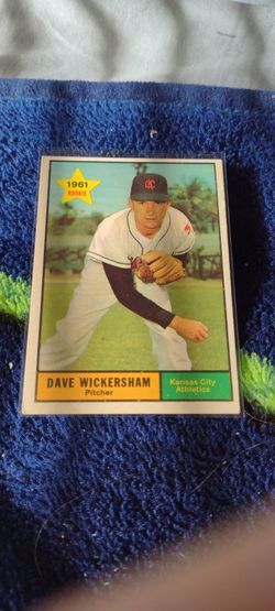 Baseball 1961. Topps Rookie card.  See below