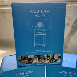 Full HD 1080P Webcam (Brand New)
Crystal clear video for meetings, streaming, and online classes
20 pieces available – $30 each