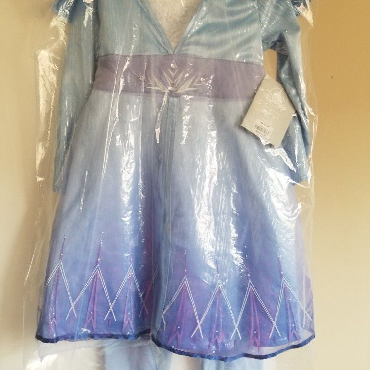Elsa Dress Disney Costume Size 4 &9/10