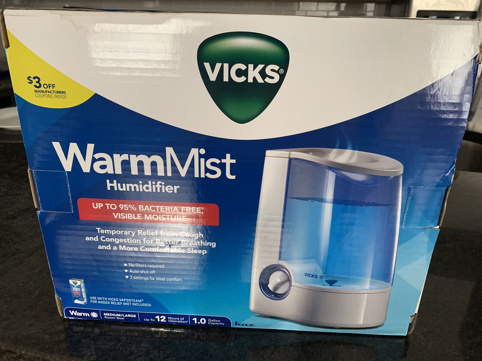 VICKS WarmMist Humidifier