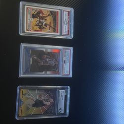 Offer! Graded NBA Card Bundle – LeBron / Luka / Thybulle