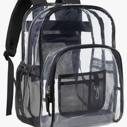  Backpack .. Big Clear  And Resistant 