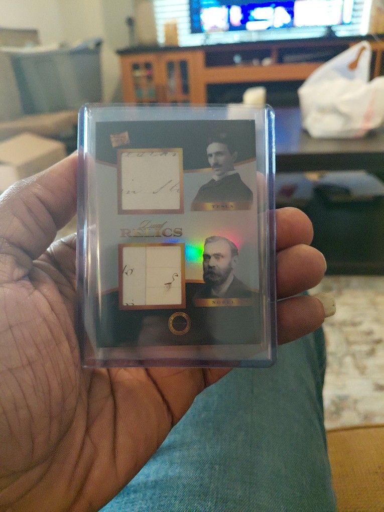 2025 Pieces of the Past Inventors Edition Dual Relic – Tesla & Nobel
