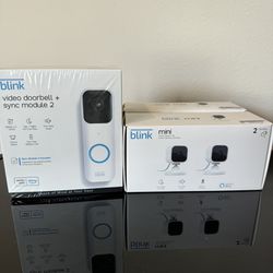 Blink Video Doorbell And Mini’s 