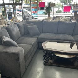 Oversized Modern Sectional Available, Same Day Delivery 