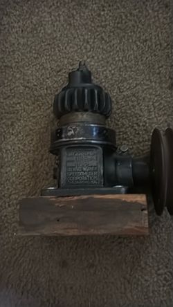 Stewart-Warner Speedometer Corporation Vintage Pump