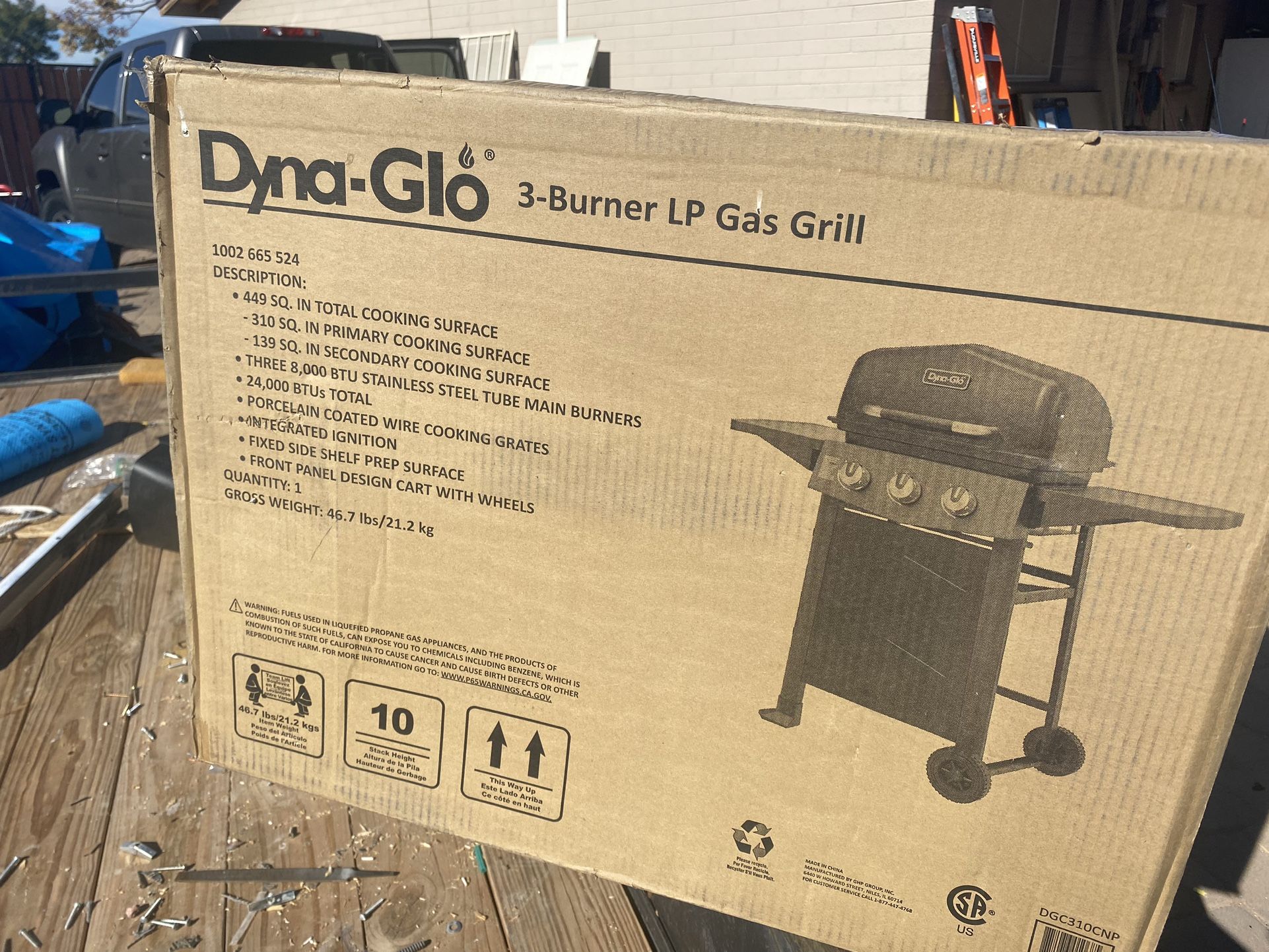 Dyna-Glob Gas Grill