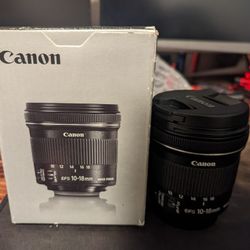 Cannon Lense 10 18 Mm 