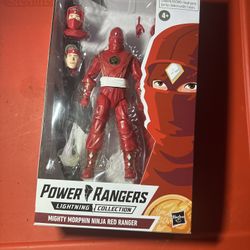 MMPR Ninja Red
