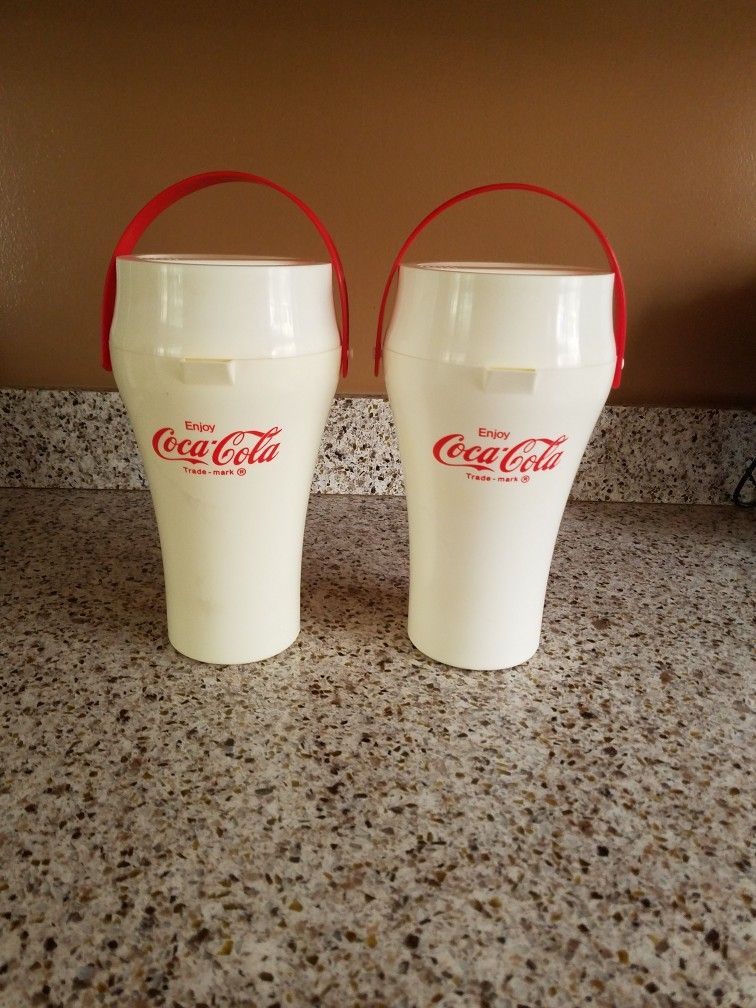 Coca-Cola Pitchers. 10 In. High. I Have 20 Of These.