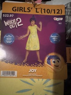 Inside Out Joy Costume, Official Disney Pixar Inside Out Joy Costume Dress