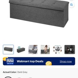 Foldable Ottoman Bench 