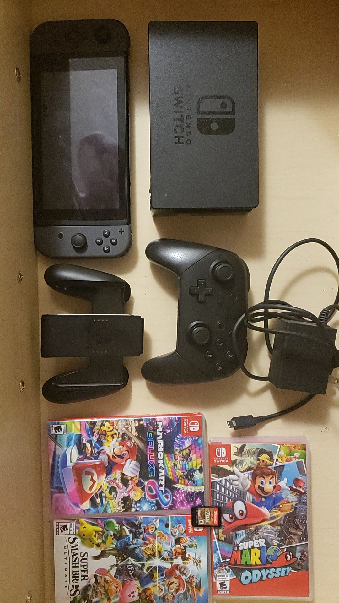 Nintendo Switch 5 Games, Pro Controller