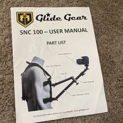 Camera Vest Snc100 Glide gear