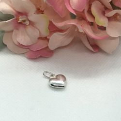 Puffed Heart Pendant