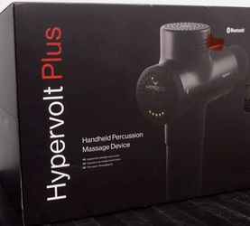 Hyperice Hypervolt Plus NEW SEALED Massage Gun Bluetooth Capable & Multi Speed