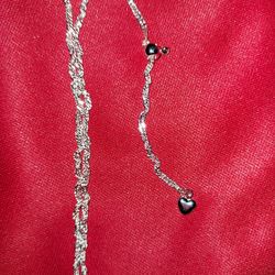 Puffed Heart Necklace 