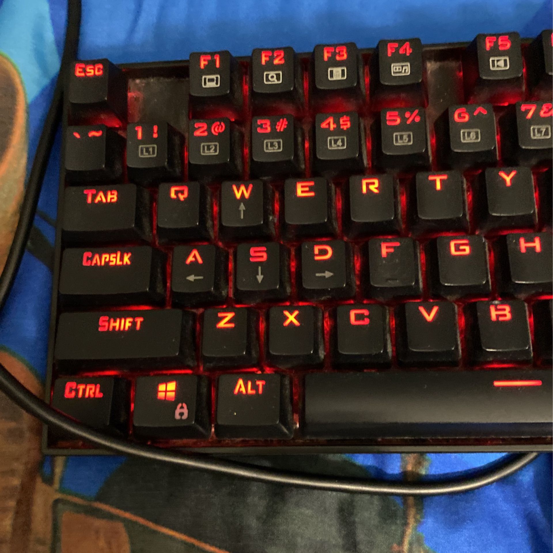 Keyboard Red Dragon