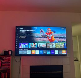 65” Vizio Smart TV + no stud wall mount + stand for sale