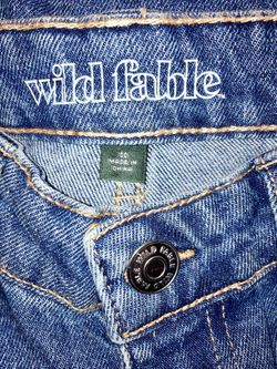 Sz 00 Wild Fable High Rise Straight Ankle Denim