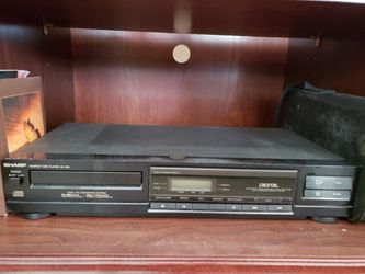 Vintage CD component by Sharp