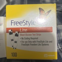 Test strips and lances