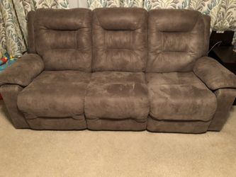Power recliners couch and loveseat