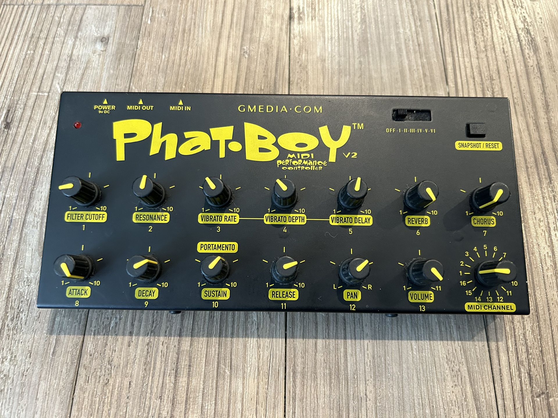 Phat Boy MIDI Controller