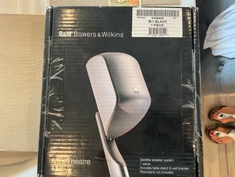 Bowers & Wilkins M-1 Satellite Speaker Black