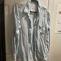 Jean Button Up Shirt 