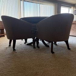 Vintage Round Table and Chairs