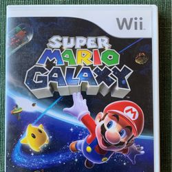 Wii Super Mario Galaxy Game