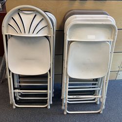 New folding chairs