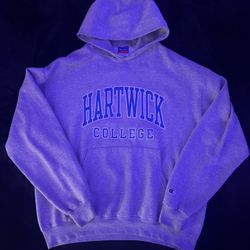 HOODIE GREY SCOLLEGE HARDWICK CHAMPION