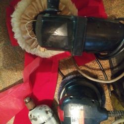 2 Buffers & Angle Grinder