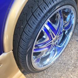 26in Rims And  Tires 