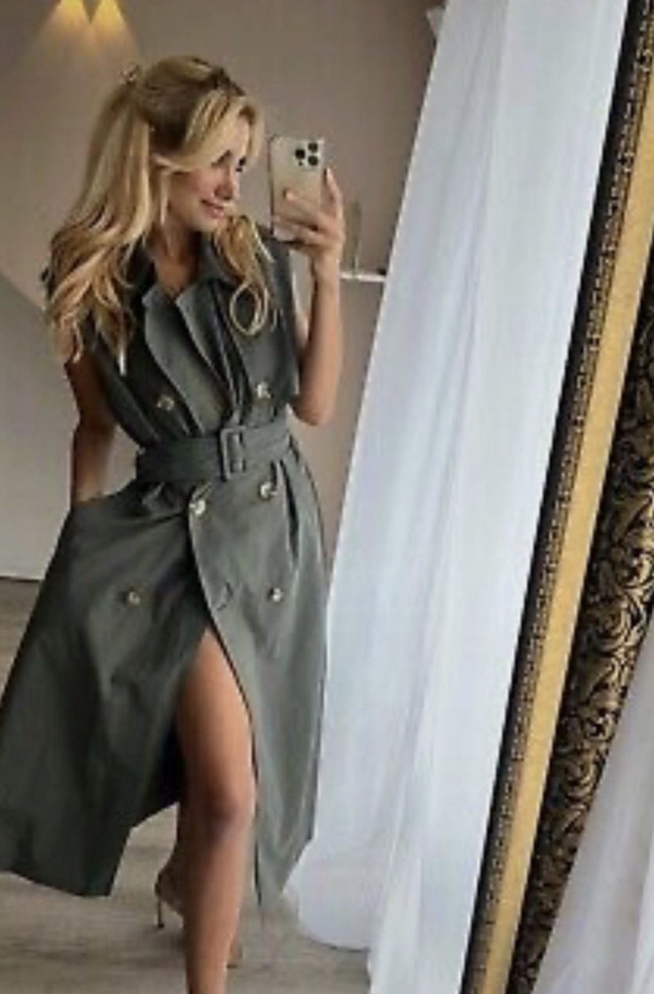 Zara Trench Dress