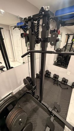 Cable gym station