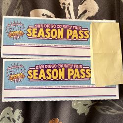 San Diego County  Fair tickets 